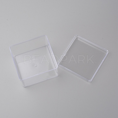 Plastic Clear Box CON-WH0079-96-1