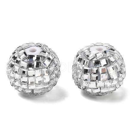 Acrylic Rhinestone Beads OACR-D307-01C-20mm-1