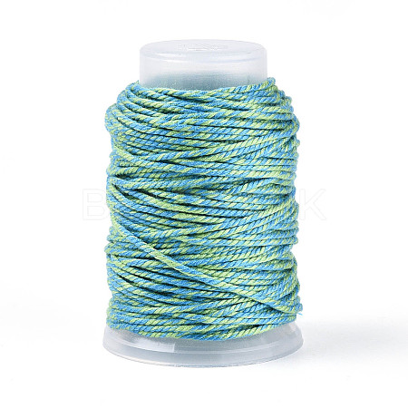 22M Two Tone Macrame Cotton Cord OCOR-T017-07E-1