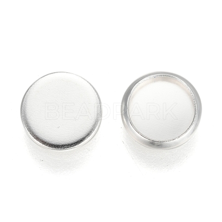 304 Stainless Steel Plain Edge Bezel Cups STAS-E460-10S-6MM-1