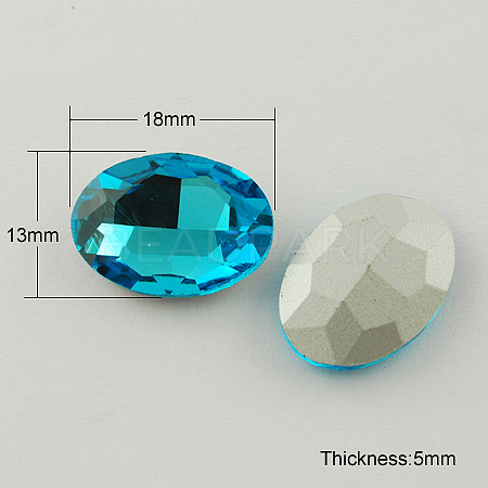 Glass Pointed Back Rhinestone RGLA-Q012-12-1