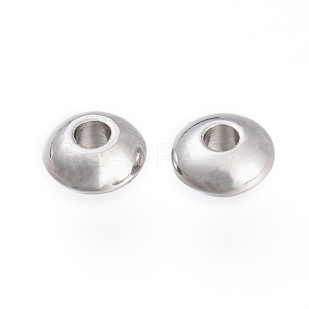 Non-Tarnish 202 Stainless Steel Spacer Beads STAS-L232-070B-P-1