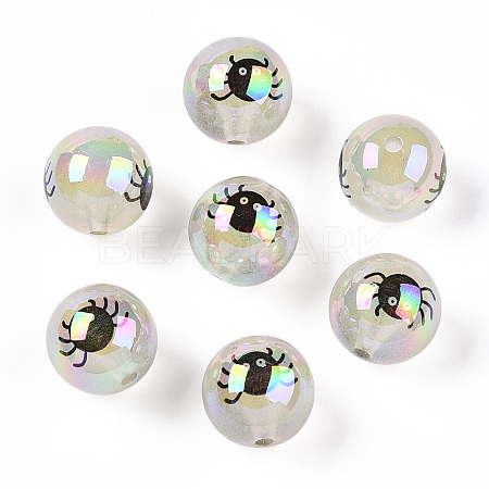 UV Plating Acrylic Beads PACR-N015-13B-01-1