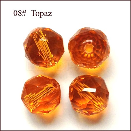 Imitation Austrian Crystal Beads SWAR-F066-6mm-08-1