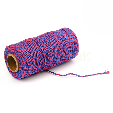 100M Macrame 2-Ply Cotton Braid Thread MAKN-PW0001-097A-09-1
