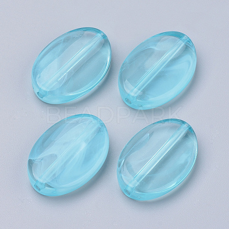 Acrylic Beads X-OACR-Q027-01-1