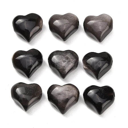 Natural Silver Sheen Obsidian Beads GG-CBA4A3B-C26-01-1