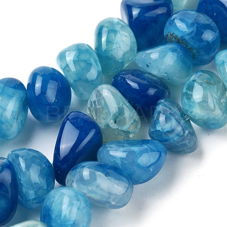 Natural Agate Beads Strands G-L560-L13-1