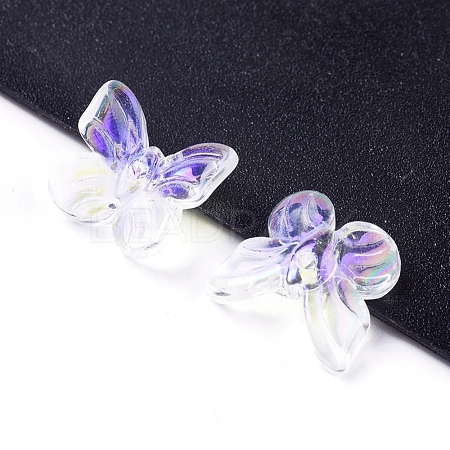 Electroplate Glass Beads EGLA-E059-E06-1