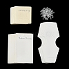 60Pcs 3 Styles Paper Displays Cards Sets FIND-FS0001-43-1