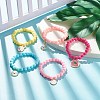 Acrylic Beaded Stretch Kids Bracelets BJEW-JB07782-2