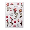 Flower Pattern Waterproof Self Adhesive Hot Stamping Stickers DIY-I063-08-2