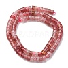 Natural Strawberry Quartz Beads Strands G-Z006-C50-3