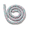 Polymer Clay Beads Strands CLAY-H006-02C-2