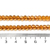 Transparent Glass Beads Strands EGLA-A035-T4mm-D04-5