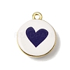 Printed Brass Pendants KK-CBAE379-01G-C-1