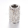 304 Stainless Steel Rhinestone Magnetic Clasps X-RB-K005-01-1