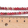 Dyed Natural Regalite/Imperial Jasper/Sea Sediment Jasper Beads Strands G-B124-C05-09-2