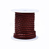 Braided Cowhide Leather Cord NWIR-N005-01A-5mm-1
