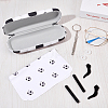 Creative Imitation Leather Eye Glasses Case AJEW-FH0003-58A-2