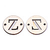 Unfinished Natural Poplar Wood Links Connectors WOOD-S045-140B-01Z-2