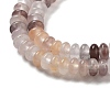 Natural Violet Strawberry Quartz Beads Strands G-K343-C19-01-4