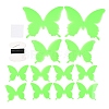 3D Plastic Luminous Wall Stickers DIY-F077-05F-1