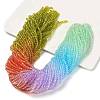 Transparent Painted Glass Beads Strands LS-DGLA-A034-T4mm-A12-1