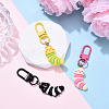 Resin Pendants Decoration HJEW-YW00087-01-4