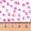 6/0 Inside Colours Transparent Glass Seed Beads SEED-T007-07I-4