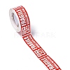 Self-Adhesive Paper Warning Tag Stickers DIY-K039-04C-2