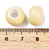 Glazed Porcelain Rondelle Beads PORC-Q219-13x9-F25-3