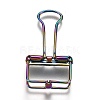 Metal Skeleton Frame Hollow Wire Binder Clips LS-DIY-I040-01C-3