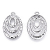 Non-Tarnish 304 Stainless Steel Pendants STAS-T063-215P-1