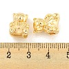 Rack Plating Alloy European Beads FIND-B034-36G-3