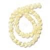 Transparent Glass Beads Strand GLAA-F112-01D-4