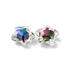 UV Plating Rainbow Iridescent Acrylic Beads LS-X-OACR-H112-20B-2