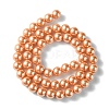 Eco-Friendly Dyed  Glass Pearl Round Beads Strands HY-A002-8mm-RB057-3