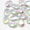 Pointed Back Glass Rhinestone Cabochons RGLA-T080-10x14mm-05-1