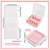 9Pcs Plastic Fake Nail Tips Storage Box CON-SP0001-15A-2