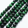 Natural Tiger Eye Beads Strands X-G-F561-8mm-B01-1