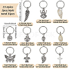 33Pcs Ocean Theme DIY Hair Accessories PALLOY-PH01468-2