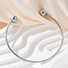 304 Stainless Steel European Style Torque Bangles Making PPJ-G001-04P-A-1