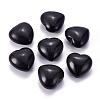 Natural Obsidian Heart Love Stone G-I219-05A-1