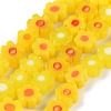 Handmade Millefiori Glass Bead Strands X-LAMP-J035-6mm-06-2