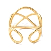 304 Stainless Steel Open Cuff Rings for Women RJEW-M020-07G-01-3