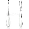 Zinc Alloy Leverback Earrings FS-WGC1DC0-02-2