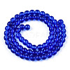 Transparent Glass Beads Strands GLAA-T032-T4mm-16-3