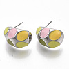 (Jewelry Parties Factory Sale)Alloy Enamel Stud Earring EJEW-N012-16P-2