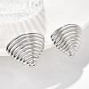 304 Stainless Steel Studs Earrings for Women EJEW-K306-22P-3